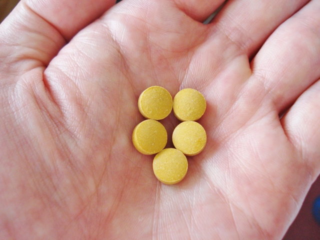 タブレット型みつばち花粉